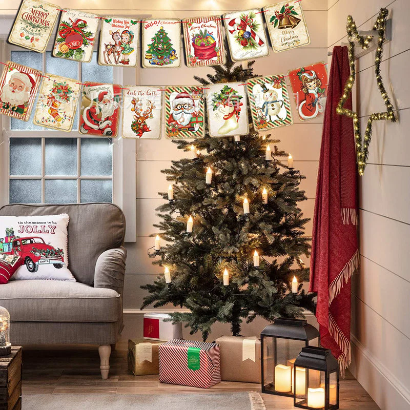 Vrolijke Kerst Open Haard Banner - Image 8