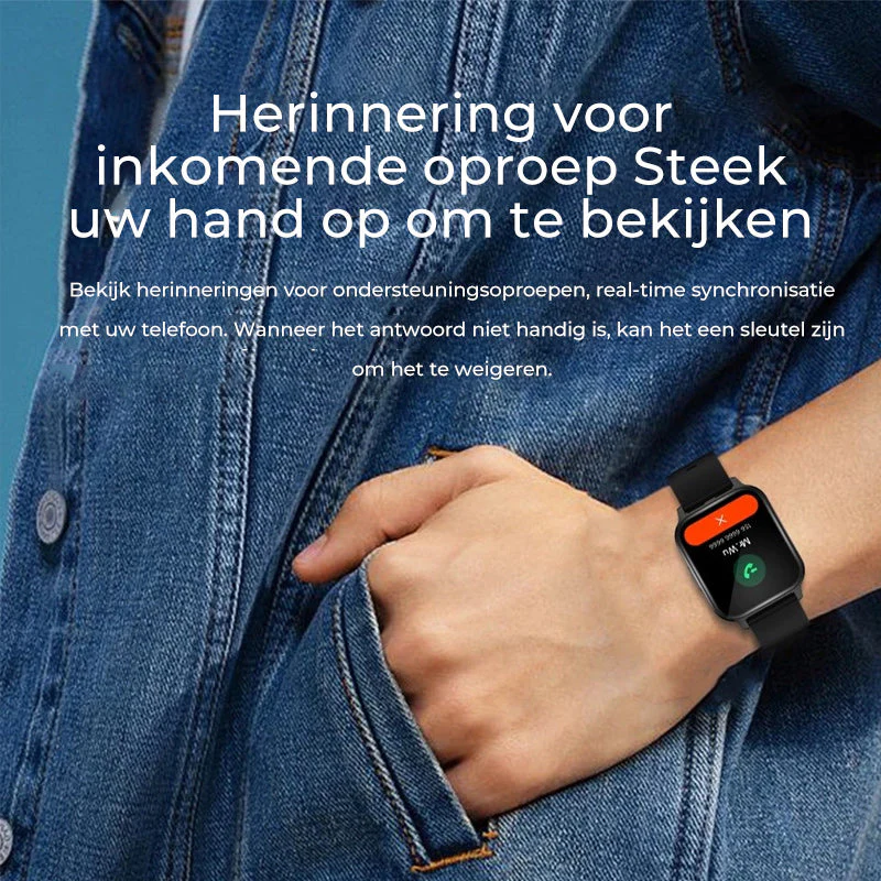 Waterdicht smartwatch met sportarmband - Image 16