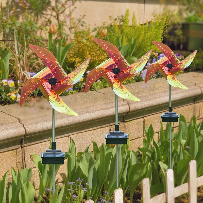 Waterdicht Solar Garden Windmolenlicht