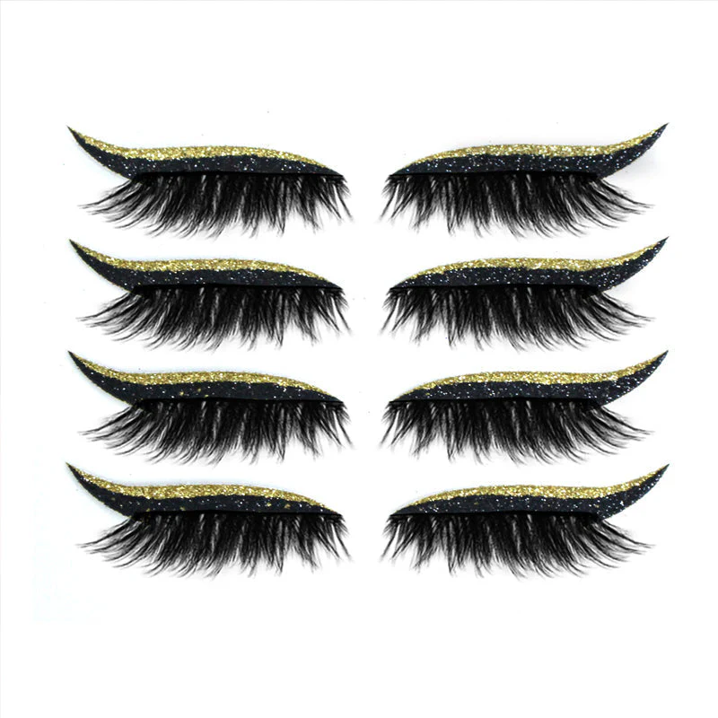 Waterdichte en herbruikbare eyeliner en wimpersticker - Image 13
