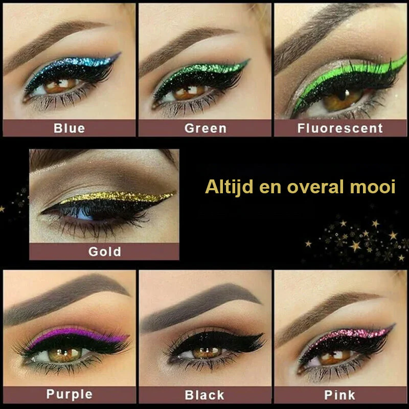 Waterdichte en herbruikbare eyeliner en wimpersticker - Image 5
