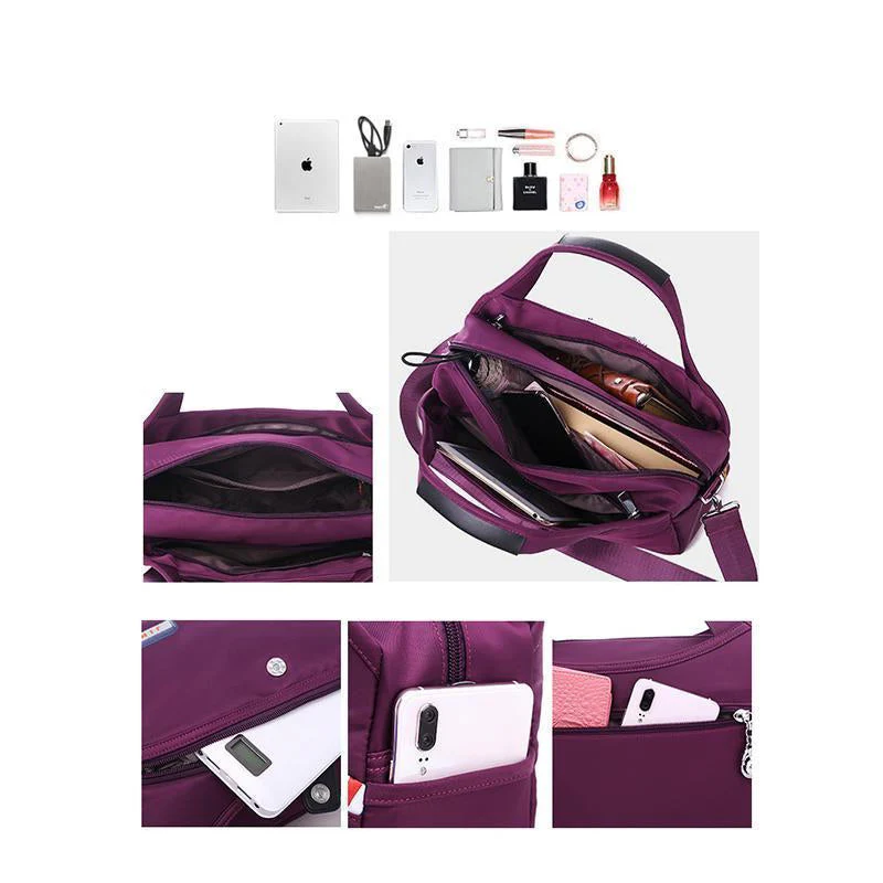 Waterdichte nylon handtas - Image 9