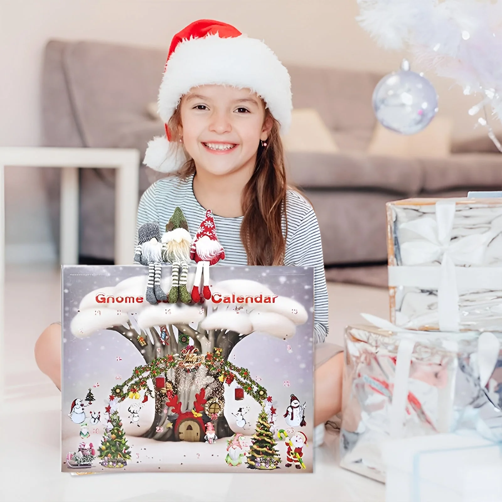 Adventy - inclusief 3 handgemaakte pluche kabouters voor een feestelijke sfeer | 50% KORTING - Image 25
