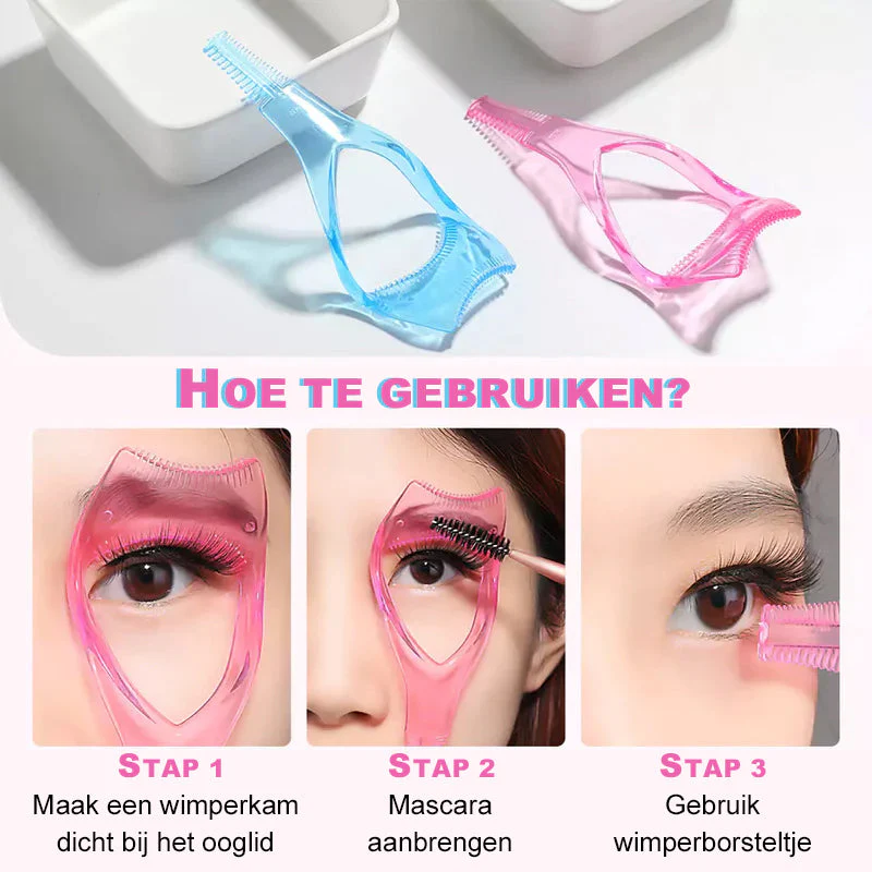 LashMaster  3-in-1 Mascara Wimper - 3 stuks | 50% KORTING - Image 10