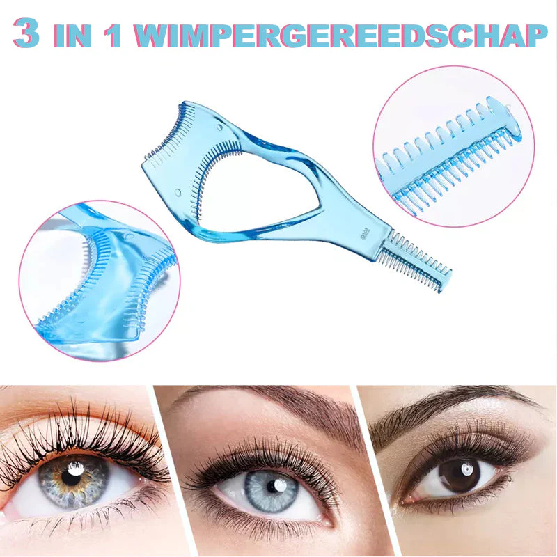 LashMaster  3-in-1 Mascara Wimper - 3 stuks | 50% KORTING - Image 11