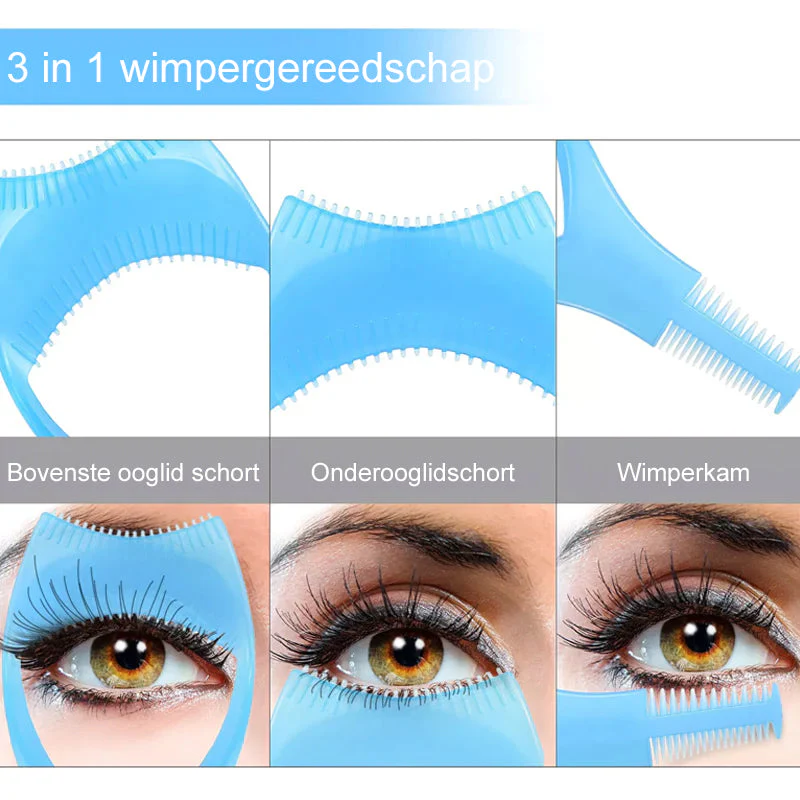 LashMaster  3-in-1 Mascara Wimper - 3 stuks | 50% KORTING - Image 12