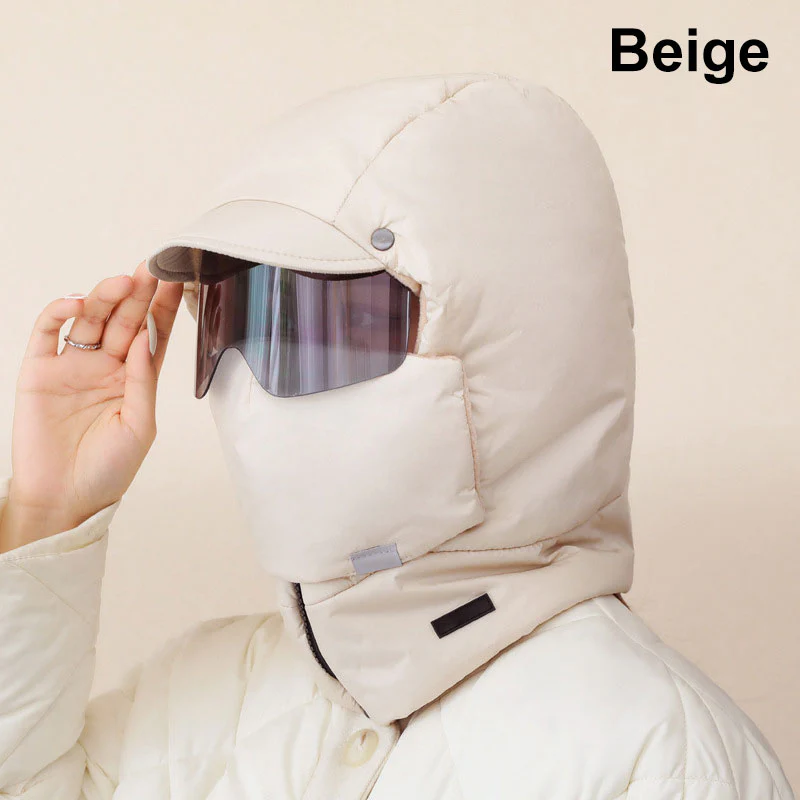 Winddicht, volledig bedekkend outdoormasker met bril - Image 10