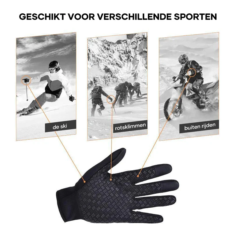 Winddichte thermische handschoenen met touchscreen - Image 2