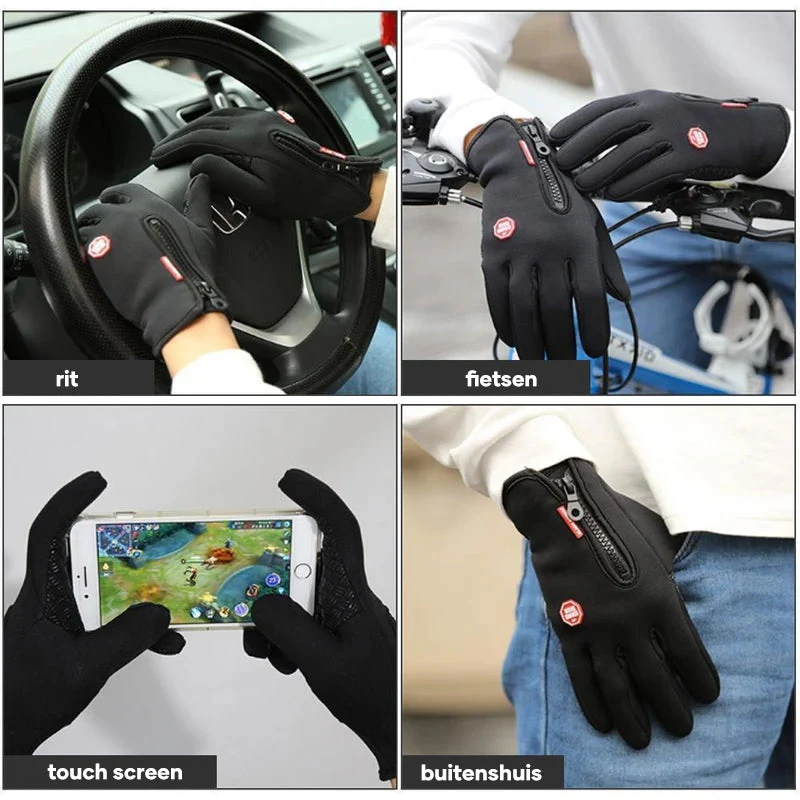 Winddichte thermische handschoenen met touchscreen - Image 7
