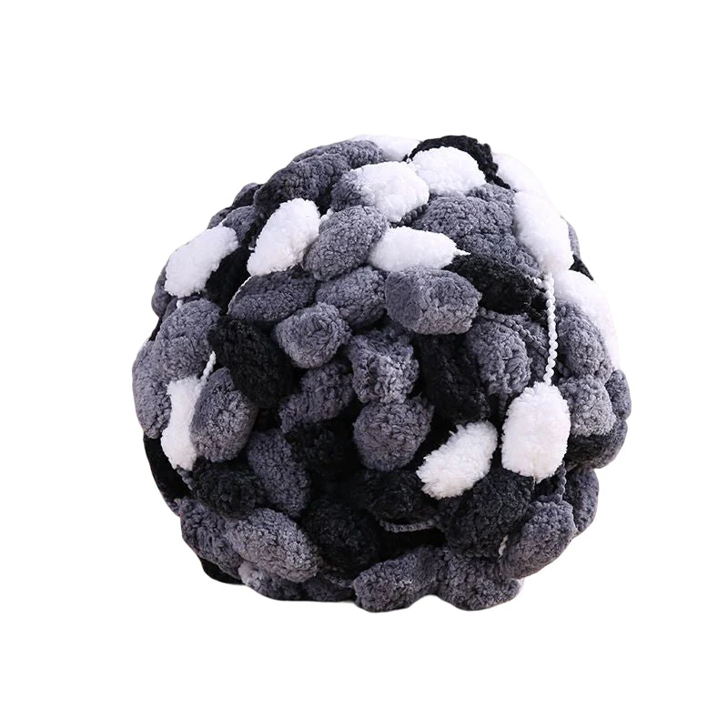 Winter DIY gevlochten parelmoer grove wol (6 stuks) - Image 14