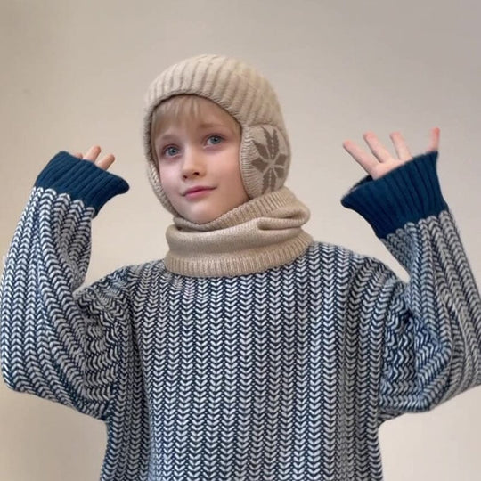 Winter Warm muts met sjaal - Image 6