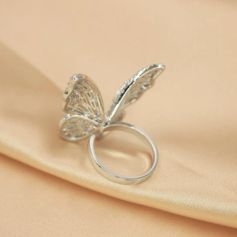 Women's Ziron Butterfly Ring - Image 3