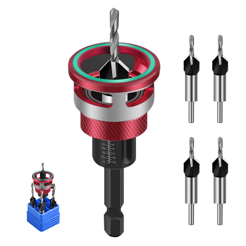 WoodCountersink Pro Set — Verfijnde Verzinkboren | 50% KORTING - Image 15