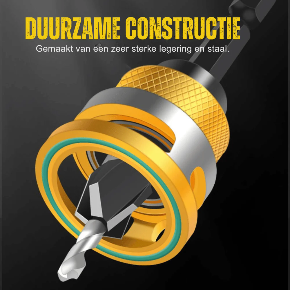 WoodCountersink Pro Set — Verfijnde Verzinkboren | 50% KORTING - Image 2