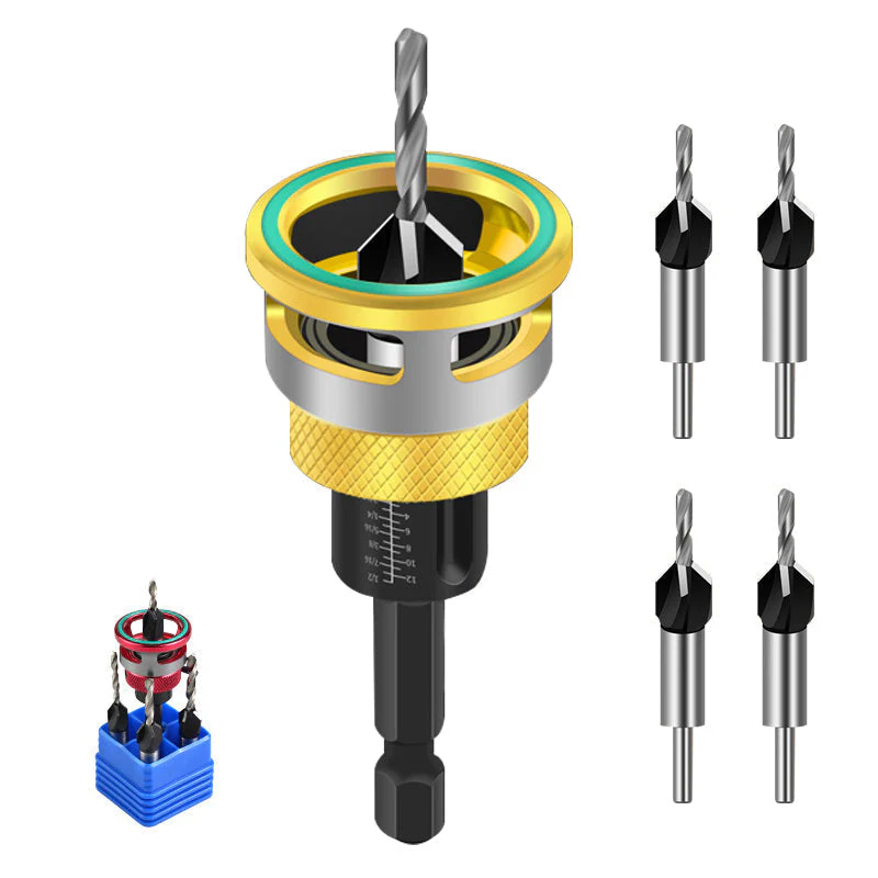 WoodCountersink Pro Set — Verfijnde Verzinkboren | 50% KORTING - Image 8