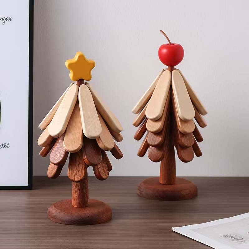 WoodTree – Houten onderzetters in boomvorm