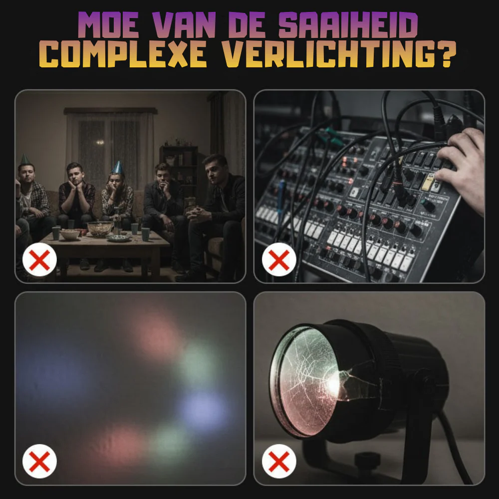 LumiStorm Pro – 6-Arm LED Showlight | 50% KORTING - Image 3