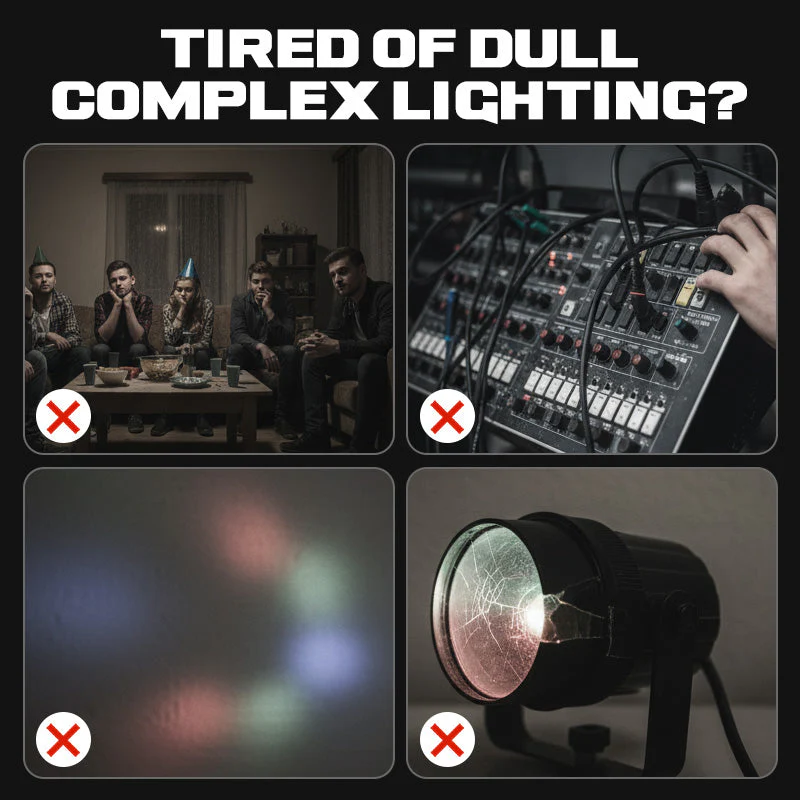 LumiStorm Pro – 6-Arm LED Showlight | 50% KORTING - Image 9
