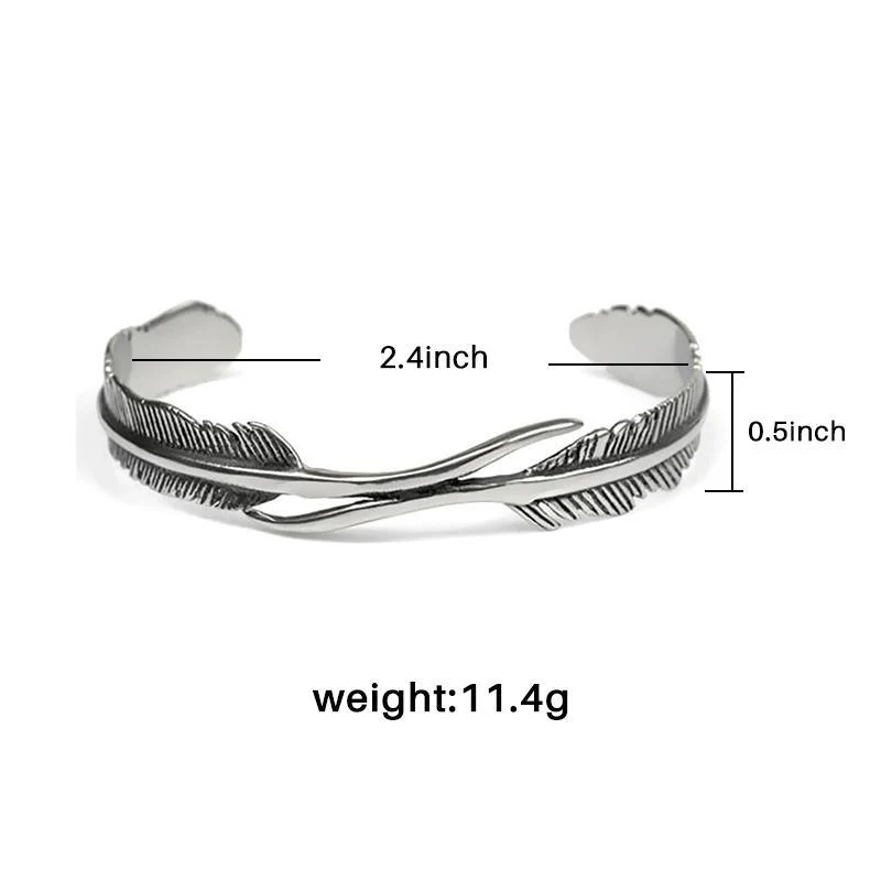 Zilveren veerarmband - Image 8