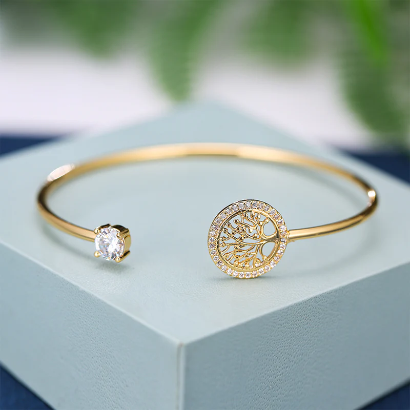 Nyra - Zirkoon Armband De Levensboom | 50% KORTING