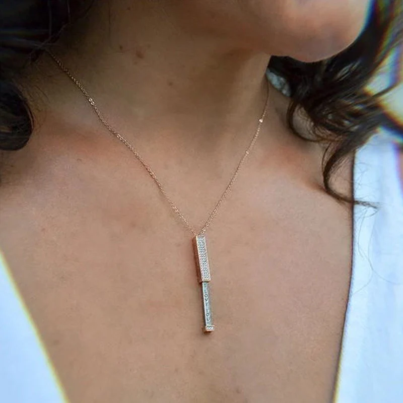 Zirkoon en diamanten ketting - Image 3
