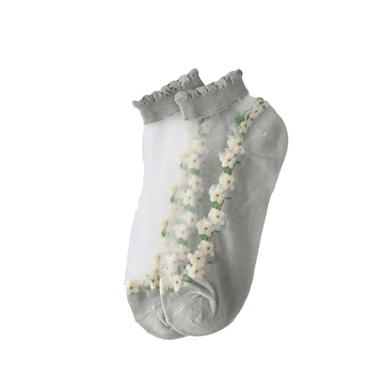 Zomer bloemen ademende sokken - Image 11