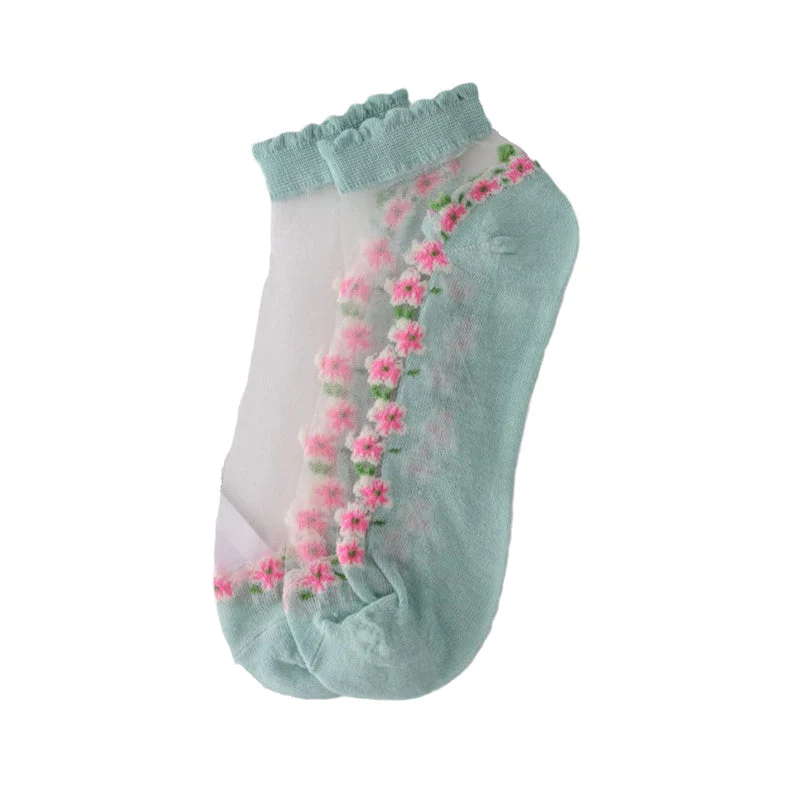 Zomer bloemen ademende sokken - Image 12