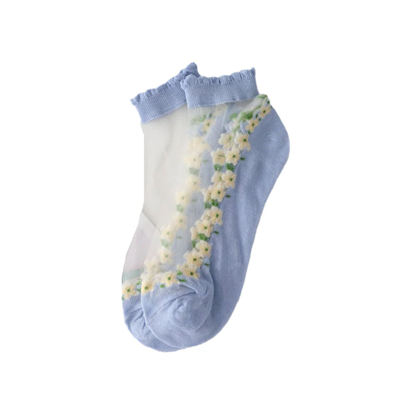 Zomer bloemen ademende sokken - Image 14