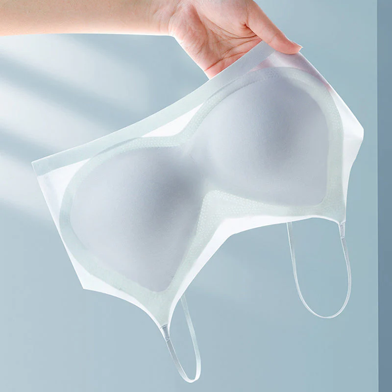 Zomer naadloze ultradunne grote maten Ice Silk Comfort BH - Image 7