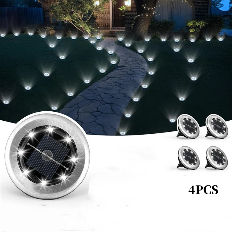 SolarGlow 4 stuks-Set — Tuinpadverlichting | 50% KORTING - Image 18