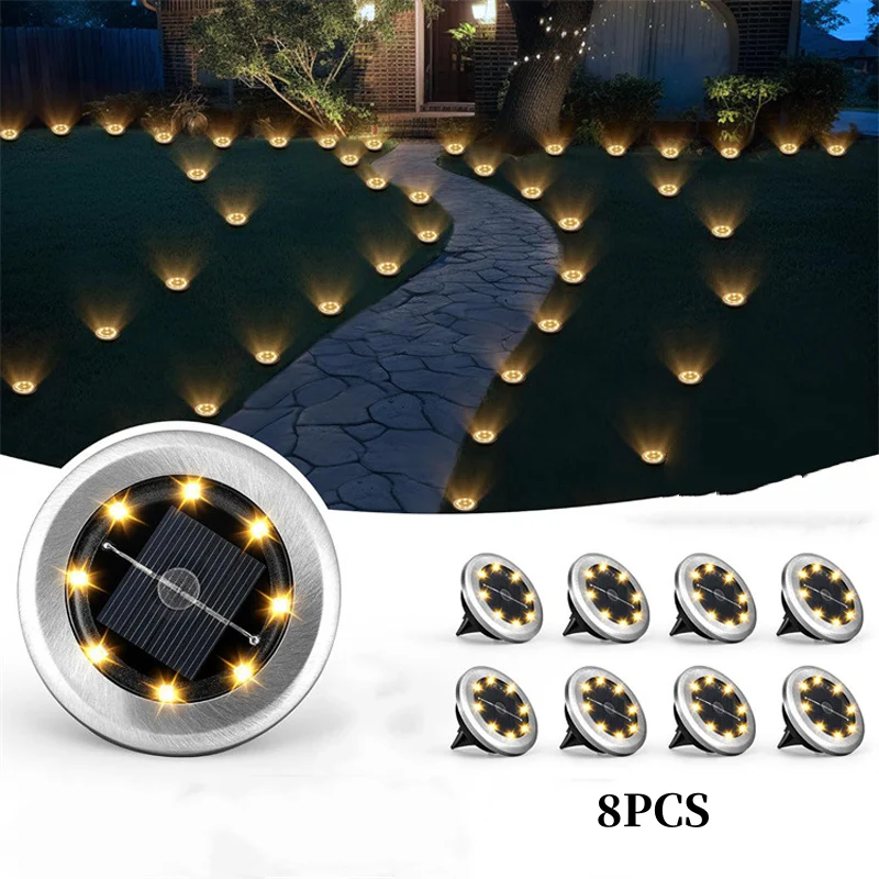 SolarGlow 4 stuks-Set — Tuinpadverlichting | 50% KORTING - Image 28