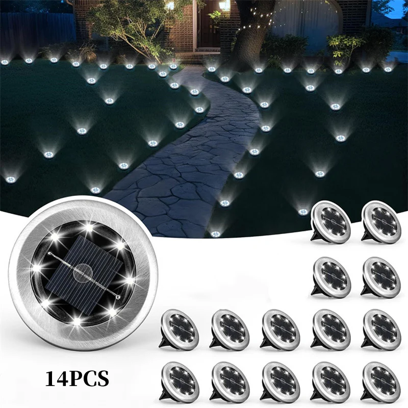 SolarGlow 4 stuks-Set — Tuinpadverlichting | 50% KORTING - Image 38