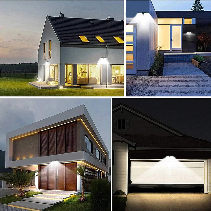 Zonne-energie LED Bewegingssensor Lamp — Heldere Beveiligingsvrijheid - Image 5