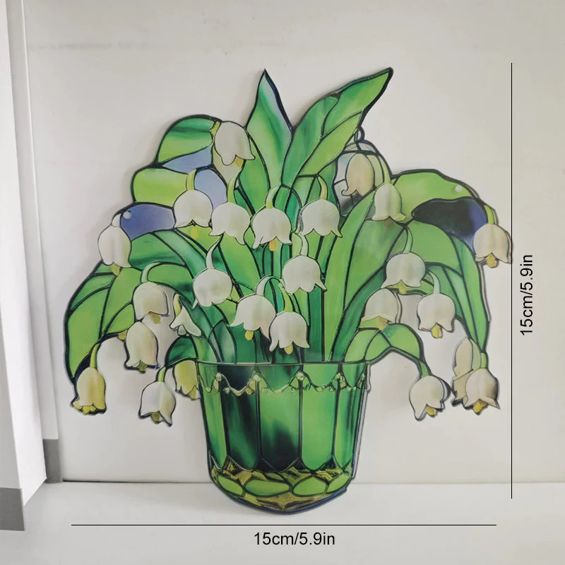 Zonnebloem acryl raam hangend - Image 23